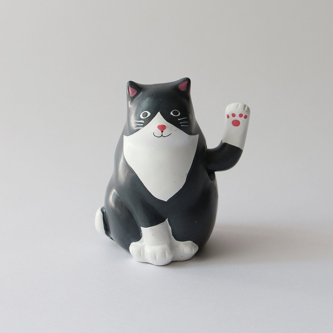 キラキラ⭐️　ひょっこり猫 SMILE KIDS ねながらひっぱりコード 猫 4個セット「かお・のび