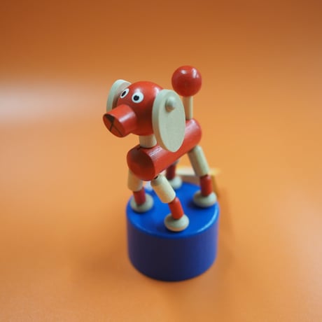Wooden Push Up Toy