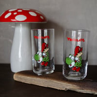 Yakult"ベイビーマリオ"Glass