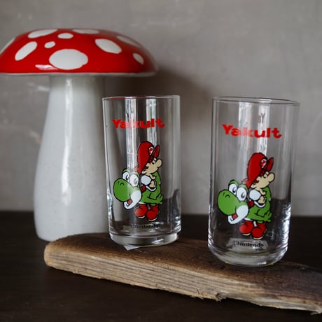 Yakult"ベイビーマリオ"Glass