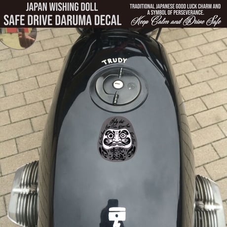 SAFE DRIVE DARUMA STICKER