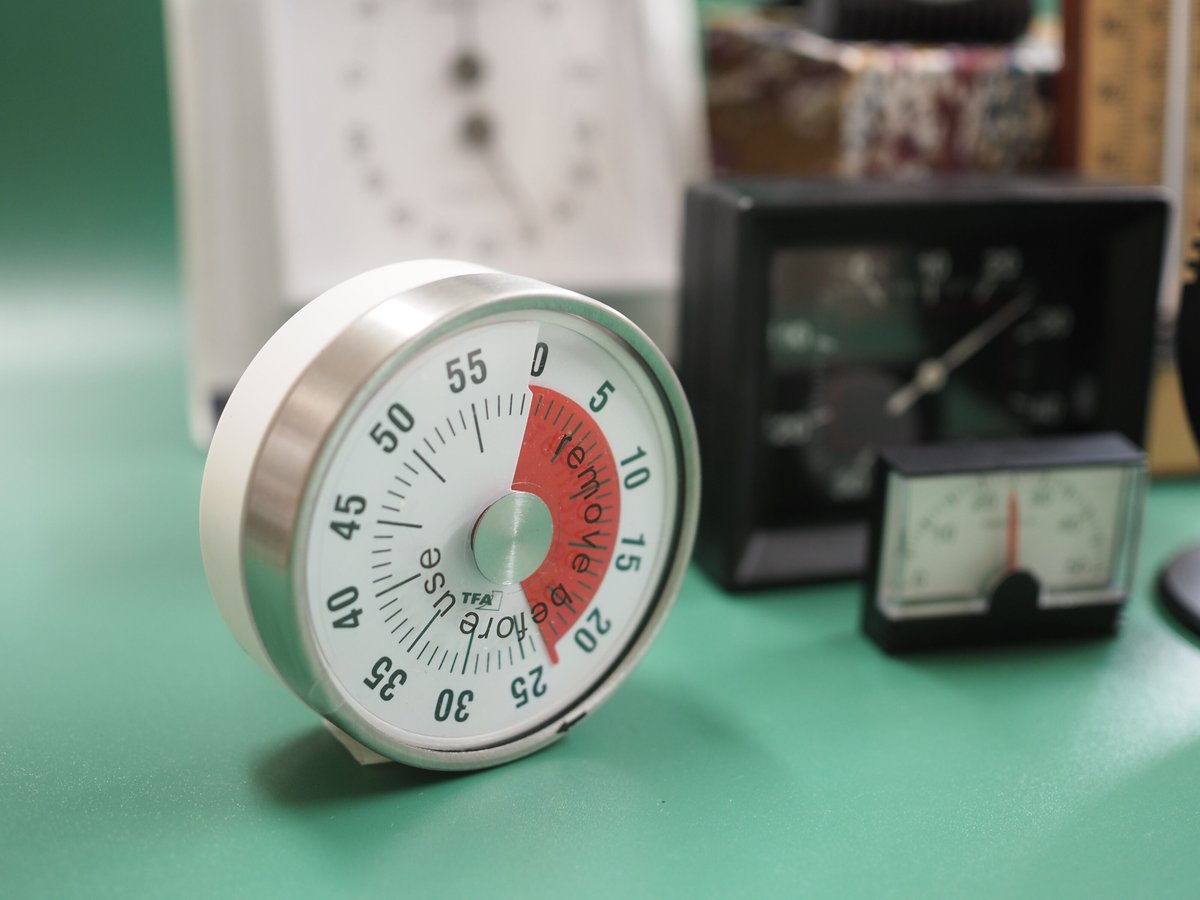 Analogue kitchen timer PUCK | TOCA by lifart