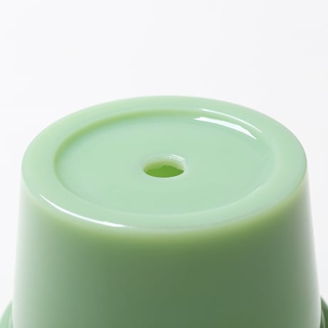 Milk Glass Planter Pot3