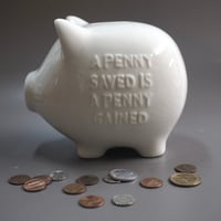 Crackle Piggy Bank