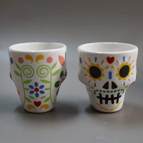 Sugar Skull Shot Glasses