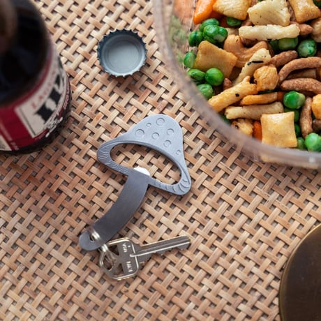 Mushroom Keychain Bottole Opener