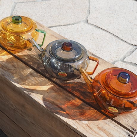 GLASS TEA POT