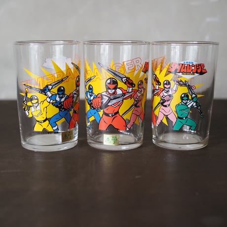 東映”未来戦隊タイムレンジャー”Glass