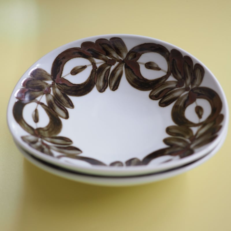 阿部慎太郎 プレート カレー皿 アンティーク 益子焼 食器 器