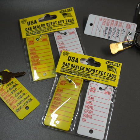 CAR DEALER DEPOT KEY TAGS