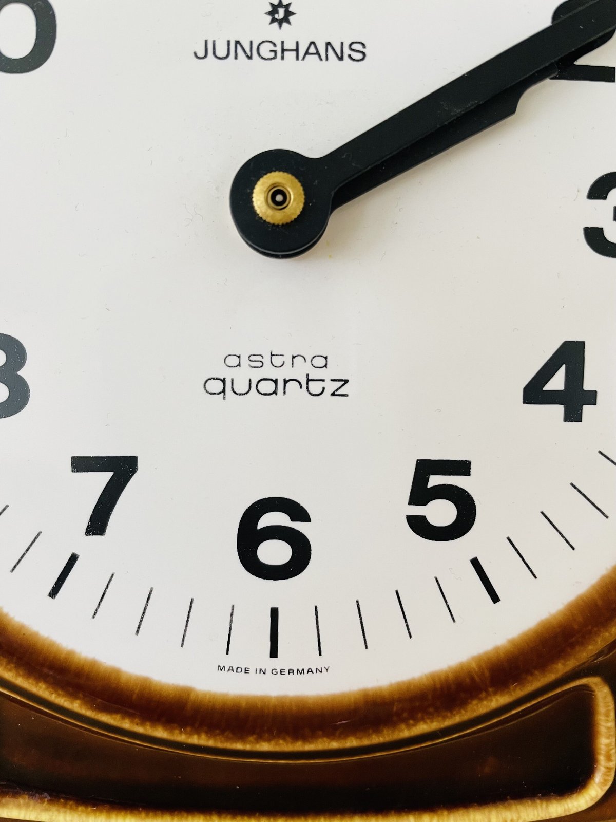 Junghans/ユンハンス/陶器製/壁掛け時計/ブラウン | Wasurenagusa Junghans/ユンハンス/陶器製/壁掛け時計/ブラウン | Wasurenagusa