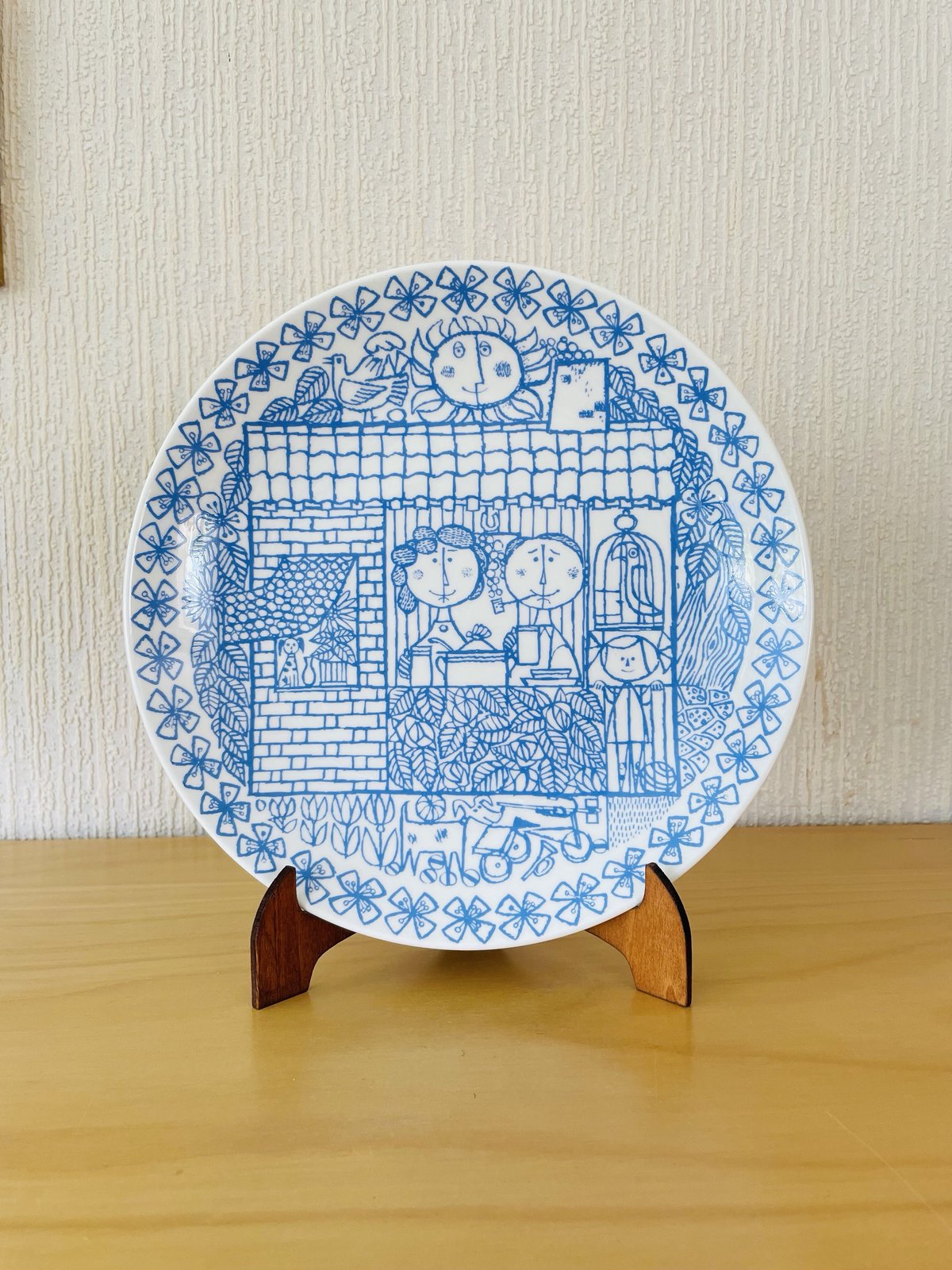 Stig Lindberg スティグ リンドベリ BORO ボロ プレート 2枚 北欧ビンテージBOROプレート