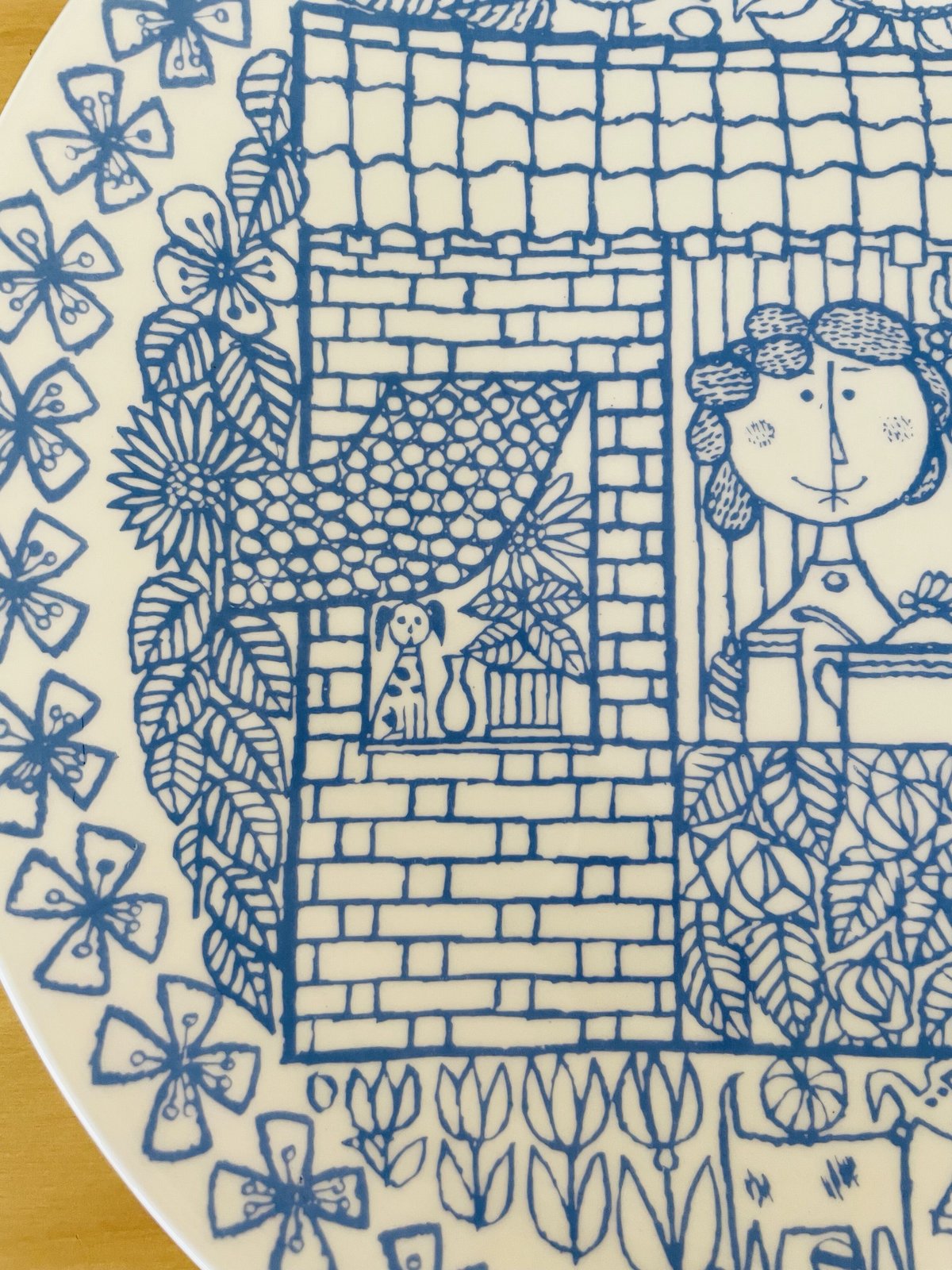 Stig Lindberg スティグリンドベリ Boro プレート 99041