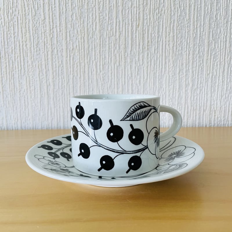 Arabia/アラビア/Paratiisi/パラティッシ/BxW/ヴィンテージ/ティー 