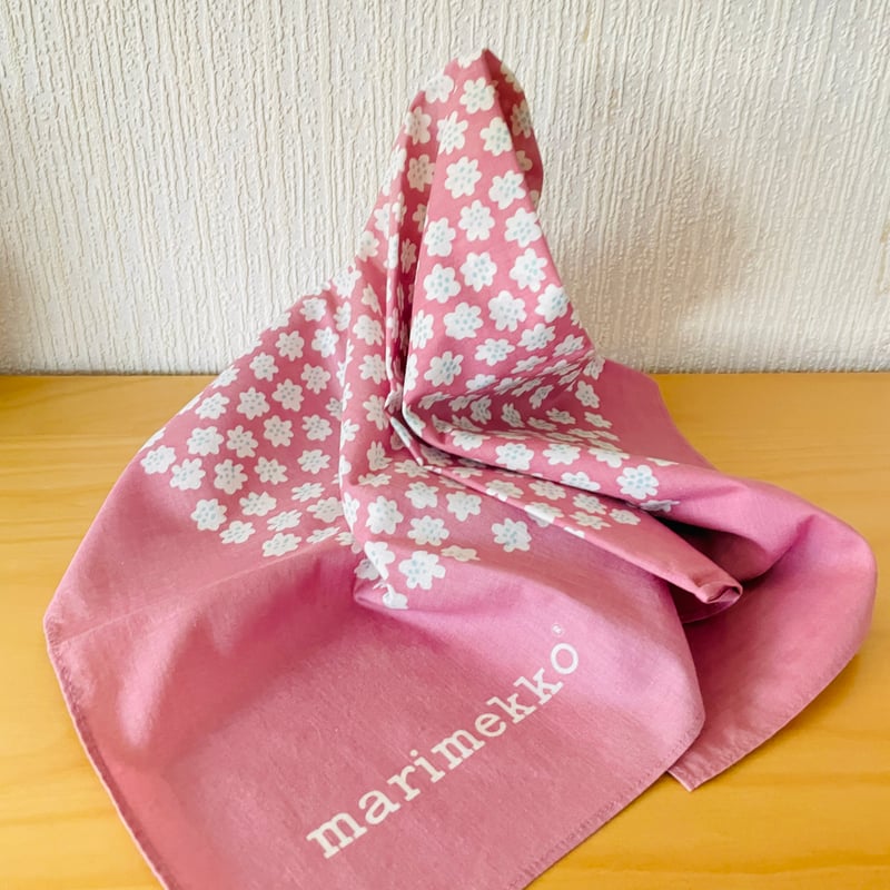 Marimekko/マリメッコ/ヴィンテージ/スカーフ/Puketti/プケッティ 