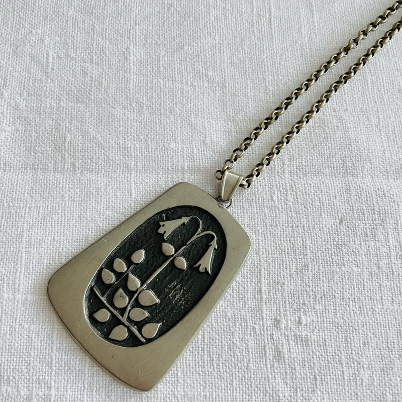 北欧ヴィンテージアクセサリー/Svensk Tenn/ピューター製 北欧ヴィンテージアクセサリー/Svensk Tenn/ピューター製
