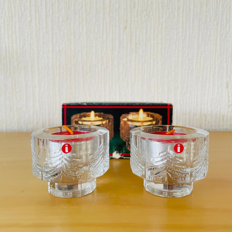 iittala/イッタラ/Kuusi/クーシ/キャンドルホルダー/2個セット iittala/イッタラ/Kuusi/クーシ/キャンドルホルダー/2個セット