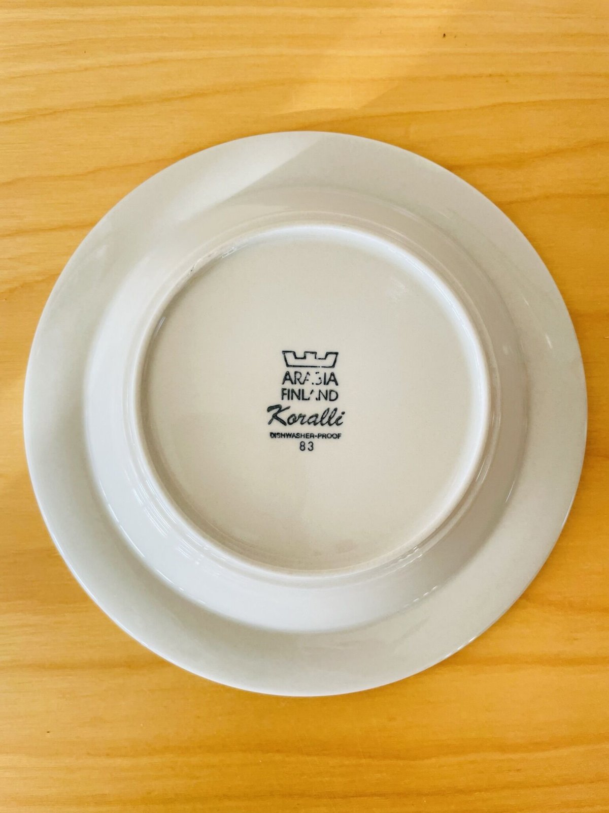 Arabia/アラビア/Koralli/コラーリ/スープ, デザートプレート/20cm | W 