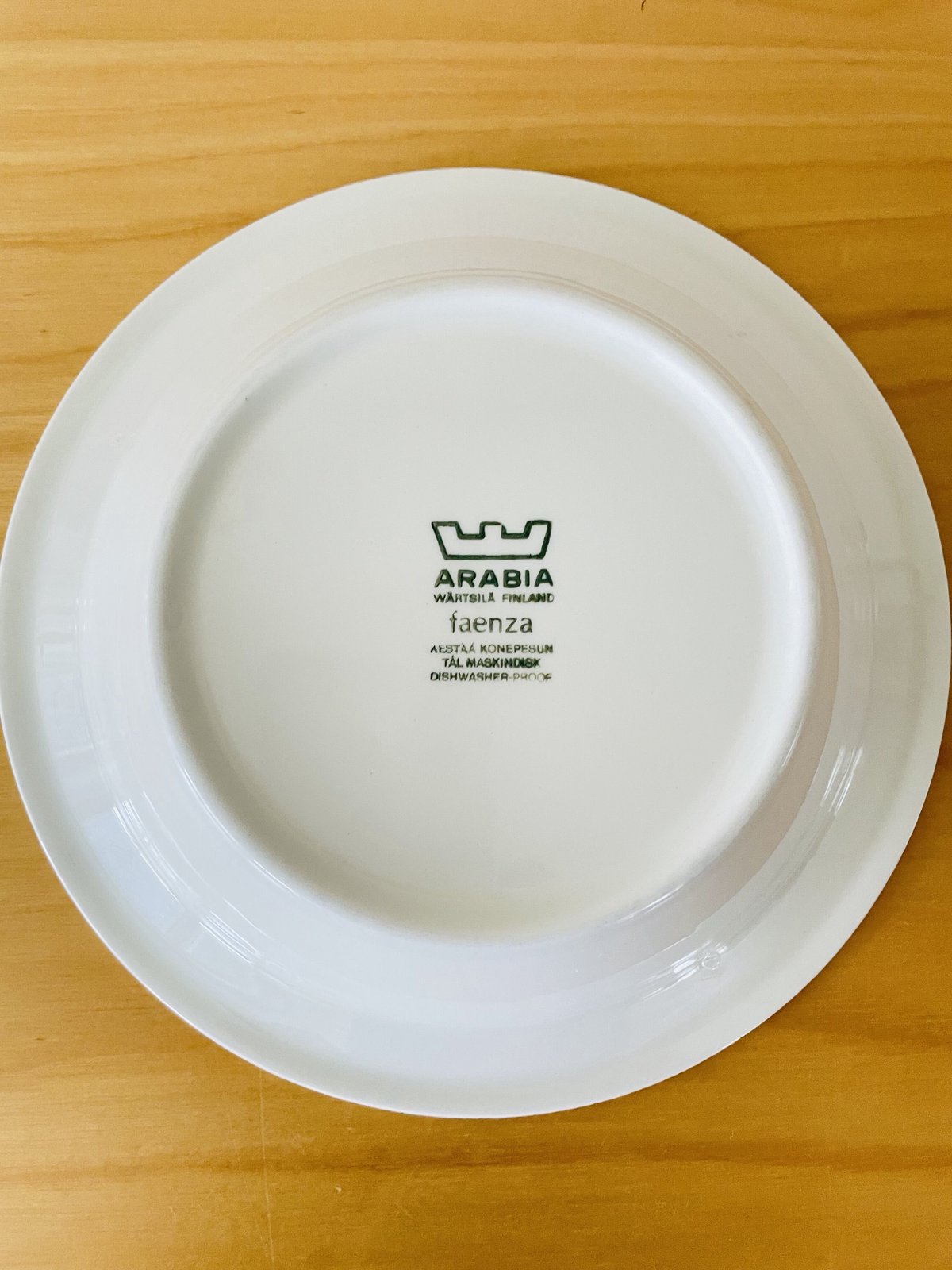 アラビア　ファエンツァ　26cm 6枚セット アラビア ファエンツァ 26cm 6枚セット 【公式通販】