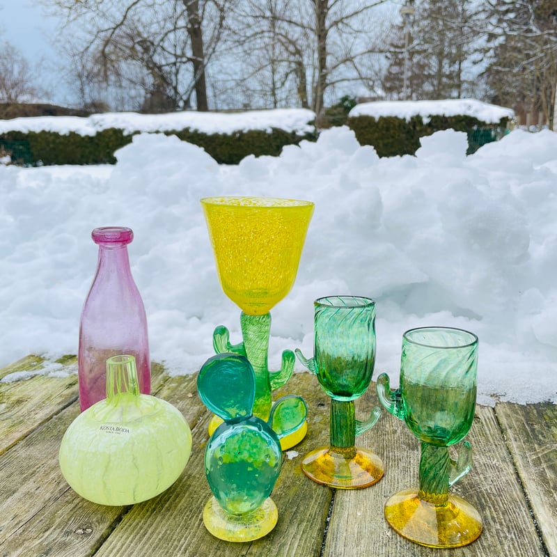 kosta boda コスタ ボダ FIDJI ボトル 大型 一輪挿 花瓶 置物