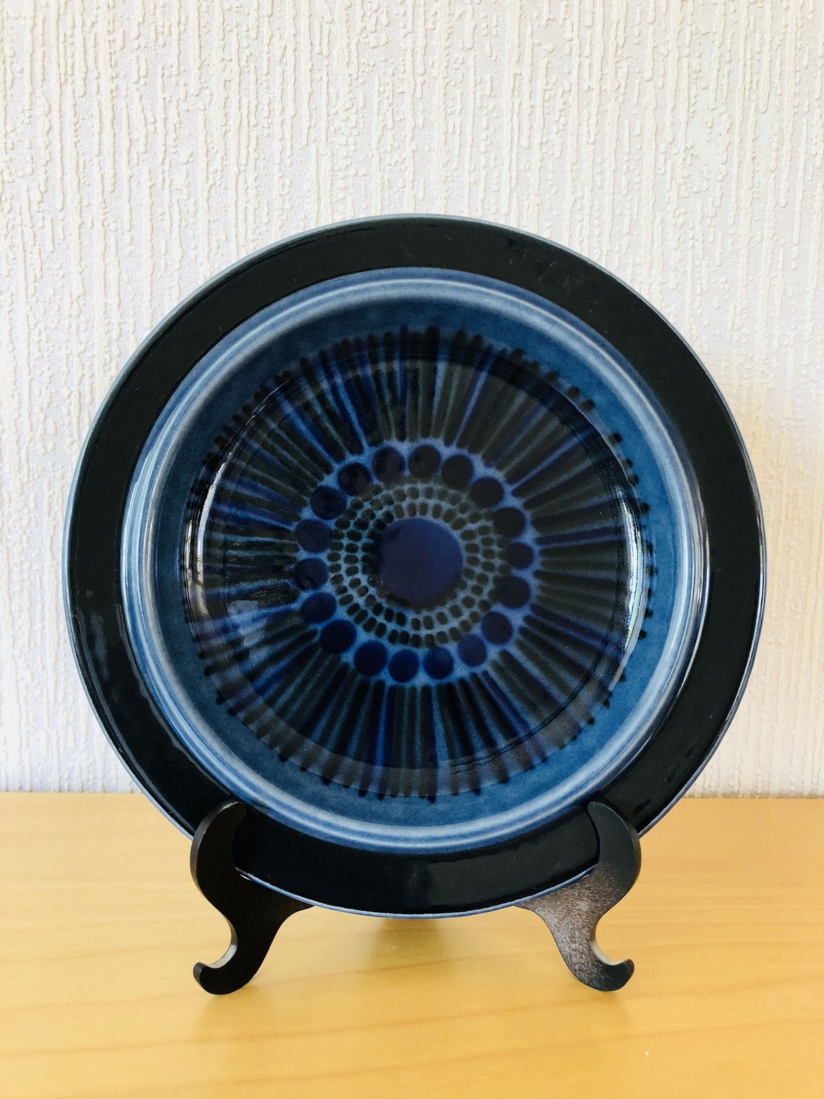 ARABIA ブルーコスモス/ Kosmos 20cmプレート③