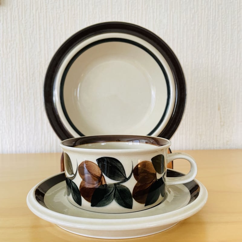 アラビア　ルイヤ　スープ皿5枚　arabia ruija◆ヴィンテージ アラビア ルイヤ スープ皿5枚 arabia ruija◇ヴィンテージ