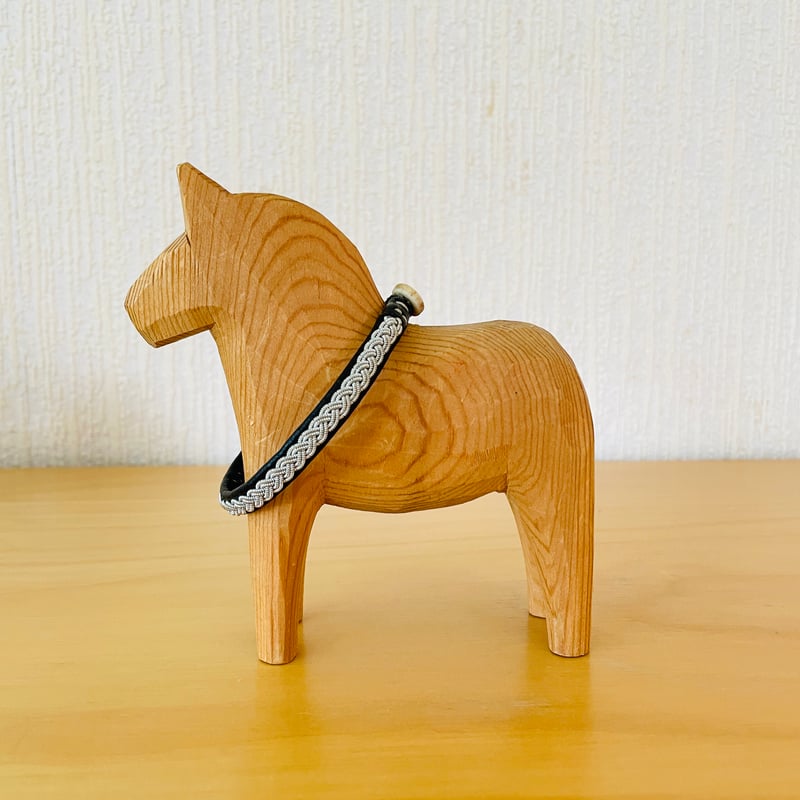 北欧ヴィンテージ/Sameslöjd/サーミ伝統手工芸品/本革&ピューターの 