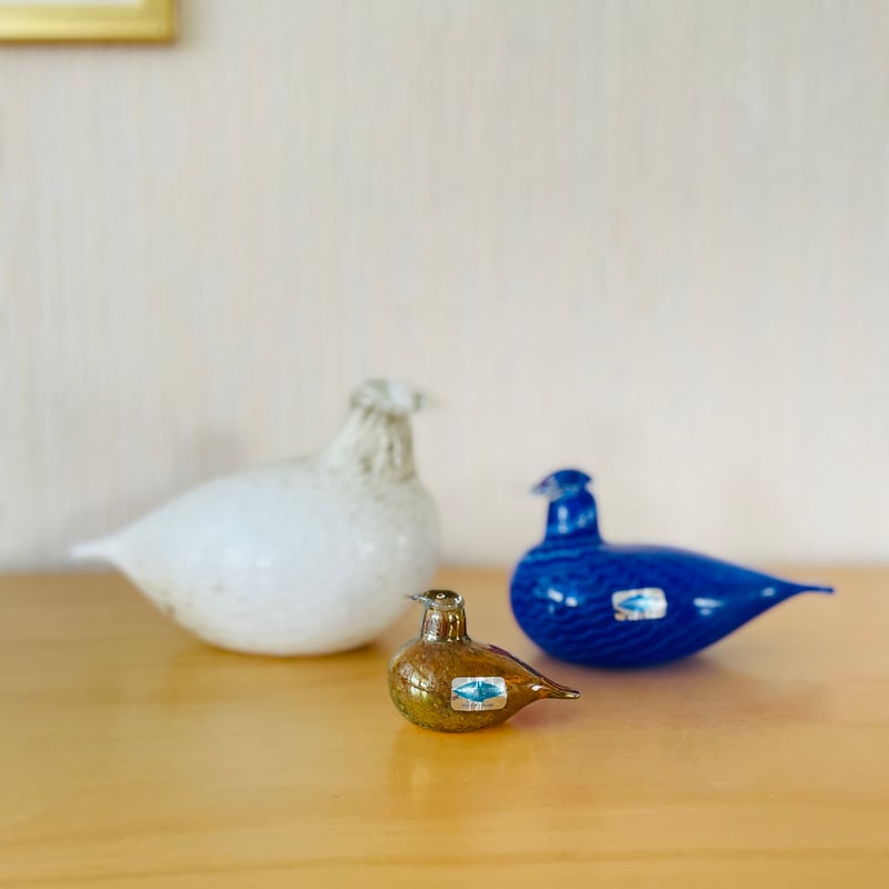 Nuutajärvi/ヌータヤルヴィ/Oiva Toikka/オイバ.トイッカ/Birds Nuutajärvi/ヌータヤルヴィ/Oiva Toikka/オイバ.トイッカ/Birds