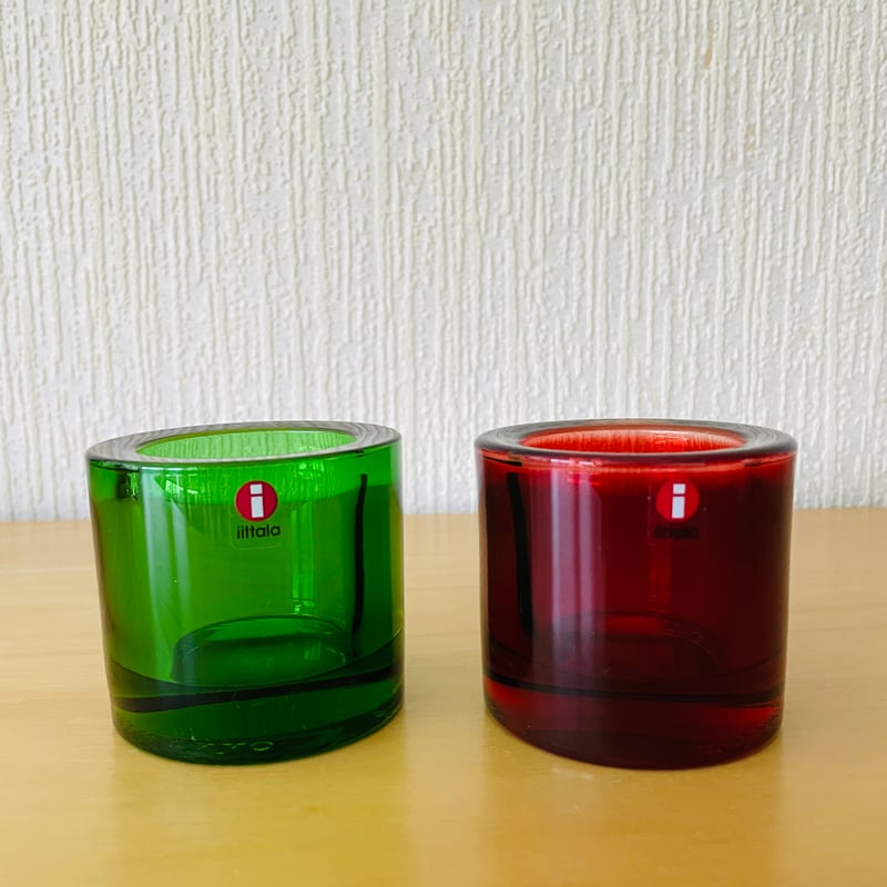  キャンドルホルダー Kivi キビ　4個セット　廃盤色 iittala キャンドルホルダー Kivi キビ4個セット廃盤色