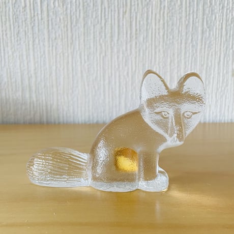 箱付ヴィンテージ☆ウサギ ガラスオブジェ Djur i Frihet自由な