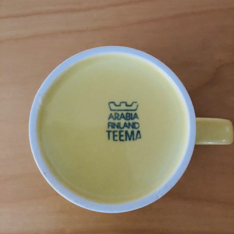 Arabia/アラビア/Teema/テイーマ/マグカップ/イエロー/MG-02