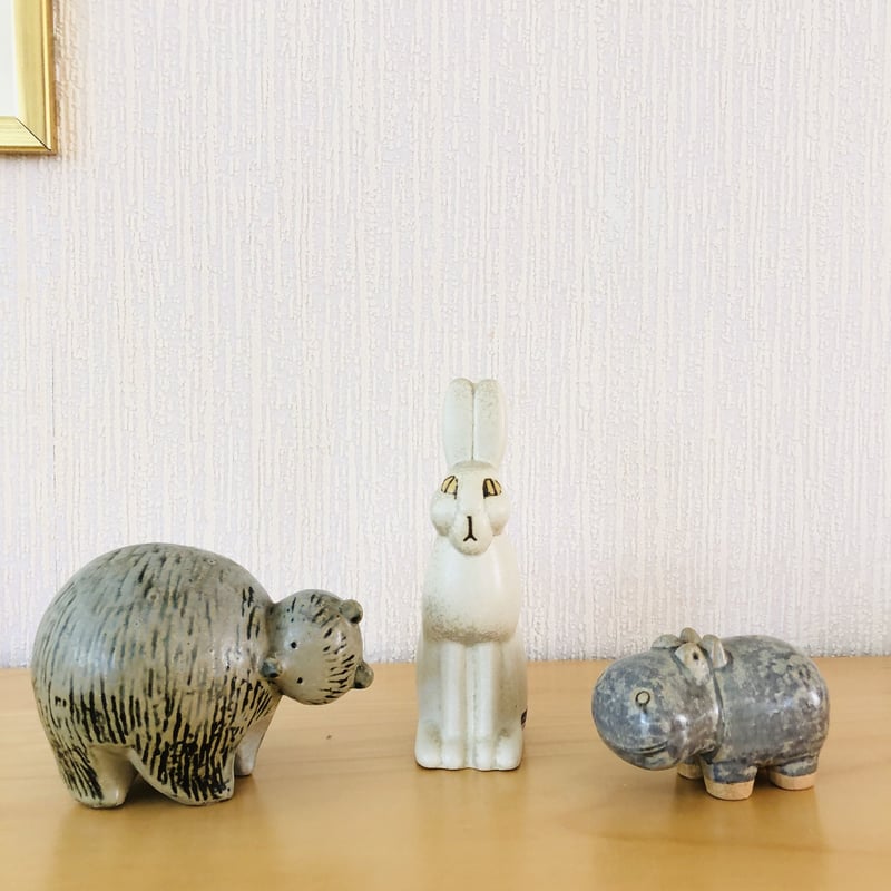 【リサラーソン/UNGAR/マリン】北欧/ビンテージ/希少/クマ/Malin リサラーソン/UNGAR/マリン】北欧/ビンテージ/希少/クマ/Malin