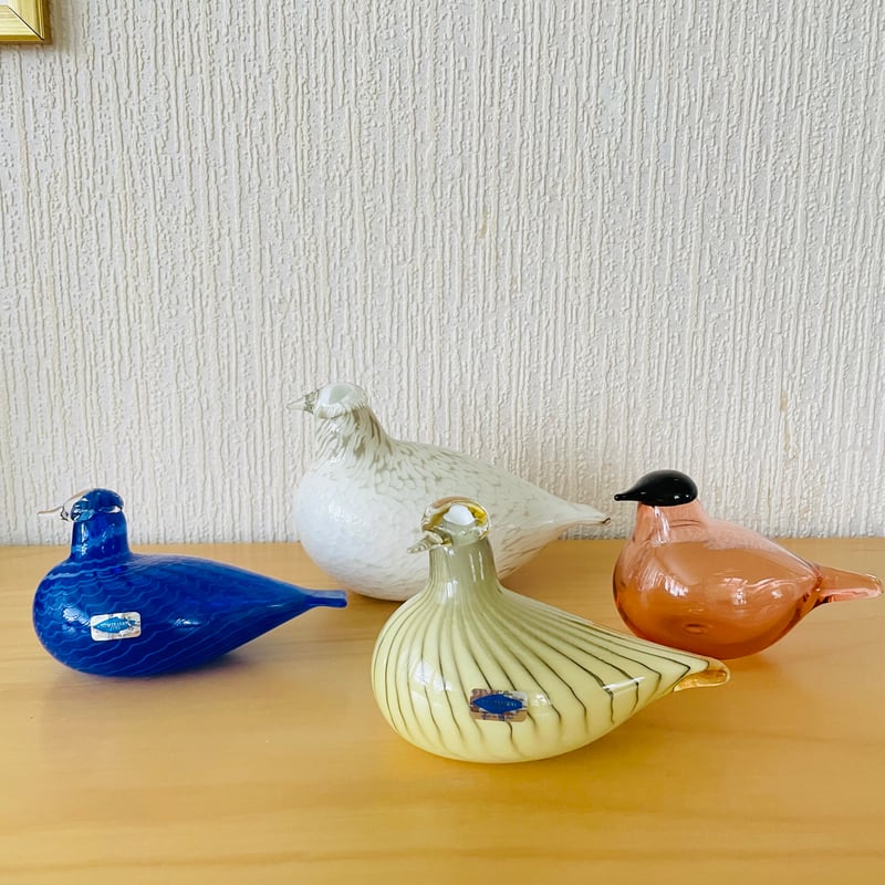 Nuutajärvi/ヌータヤルヴィ/Oiva Toikka/オイバ.トイッカ/Birds Nuutajärvi/ヌータヤルヴィ/Oiva Toikka/オイバ.トイッカ/Birds