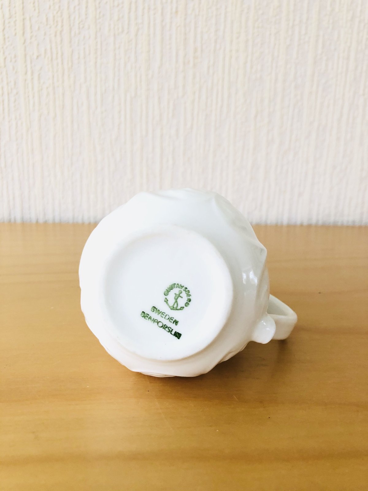 アンティークグスタフスベリブラブロムBla blom食器スウェーデン北欧