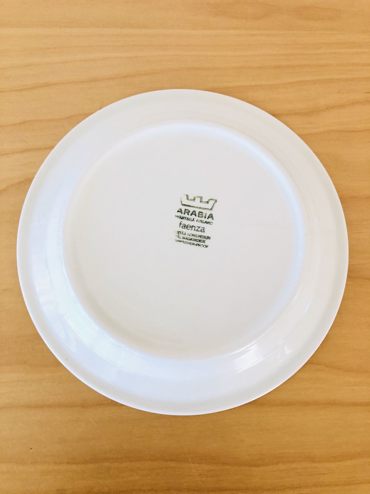 ARABIA faenza ファエンツァ 26cm ディナープレート 2枚 DE
