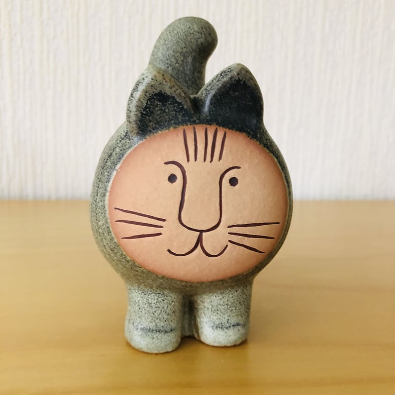 リサラーソン JURA ネコ ヴィンテージ グスタフスベリ　猫　工芸品　置物 リサラーソン JURA ネコ ヴィンテージ グスタフスベリ 猫 工芸品