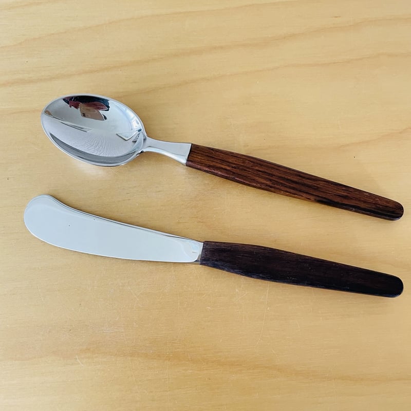 ローズウッドハンドルのカトラリー/Dansk Knivfabrik-Lundtofte ローズウッドハンドルのカトラリー/Dansk Knivfabrik-Lundtofte