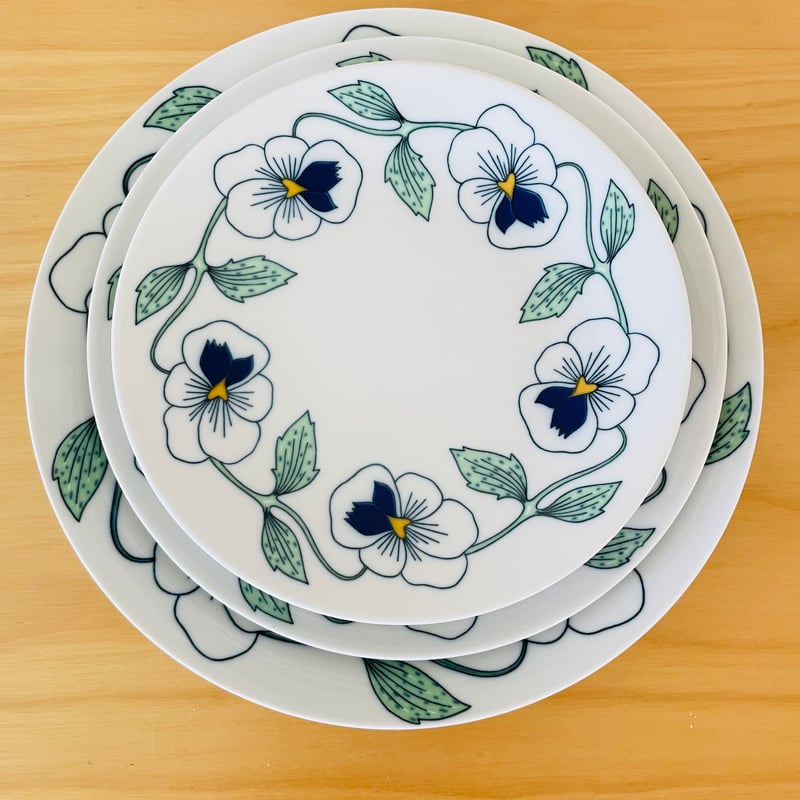 ロールストランド　シルビア　プレート　21cm ロールストランドシルビア Rorstrand Sylviaプレート21cm 3枚