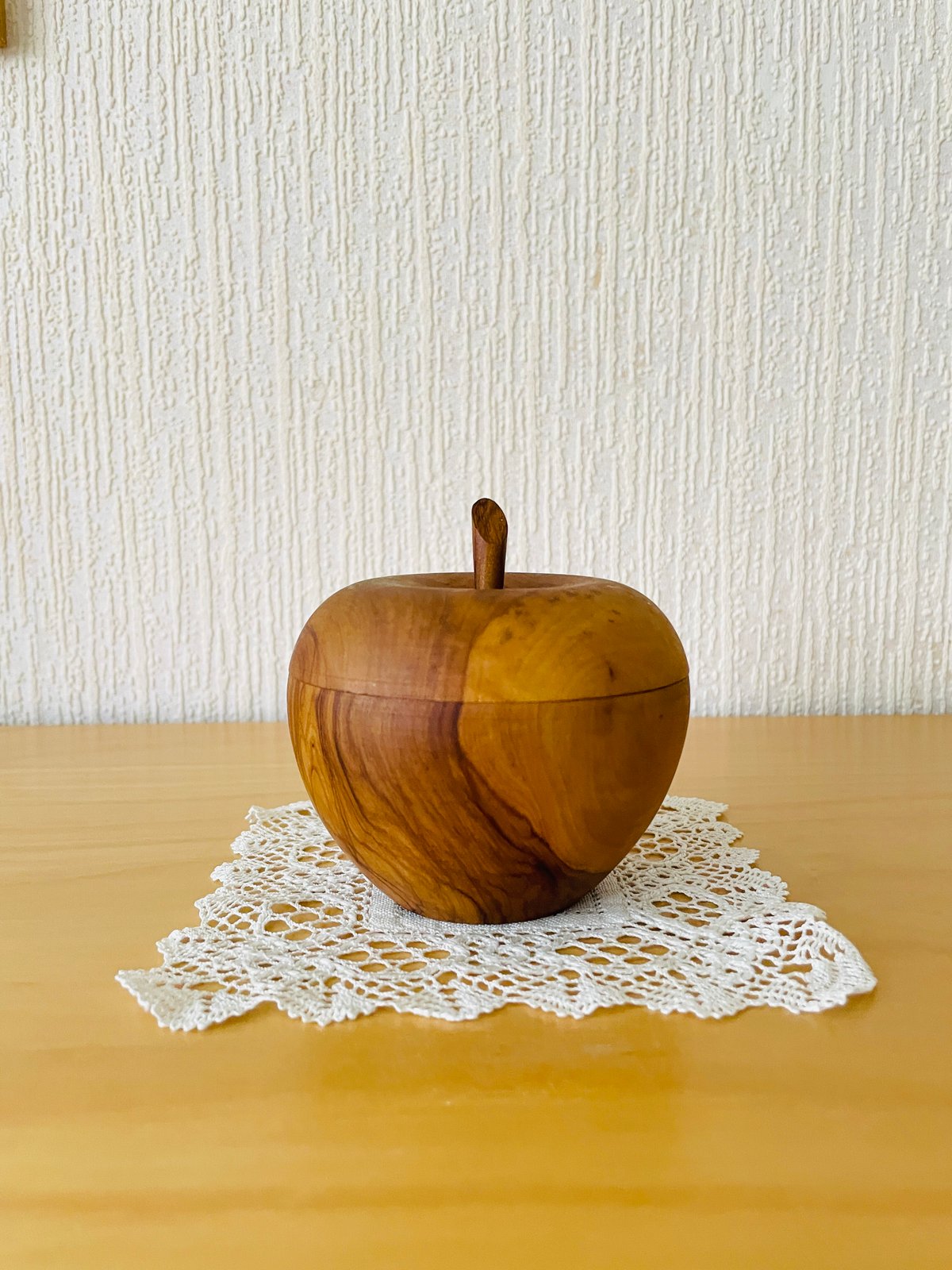 北欧ヴィンテージ/木製/リンゴ型小物入れ | Wasurenagusa 北欧ヴィンテージ/木製/リンゴ型小物入れ | Wasurenagusa