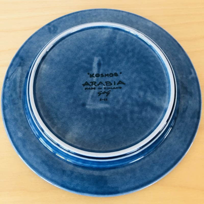 ARABIA ブルーコスモス/ Kosmos 36cmオーバルプラター① ARABIA ブルーコスモス/ Kosmos 36cmオーバルプラター①