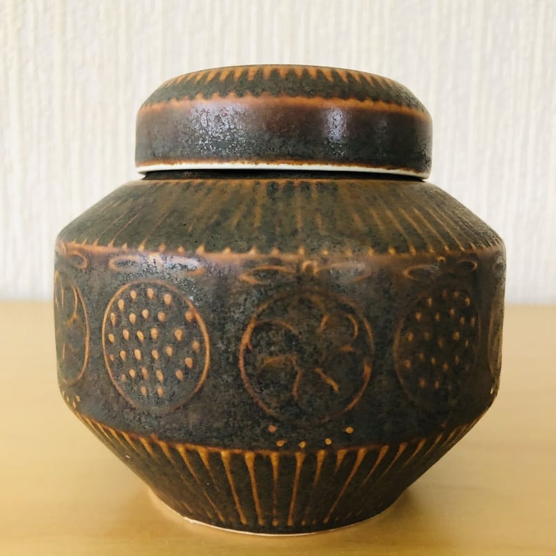 Arabia/アラビア/フルーツ柄の蓋つきジャムポット | Wasurenagusa Arabia/アラビア/フルーツ柄の蓋つきジャムポット | Wasurenagusa
