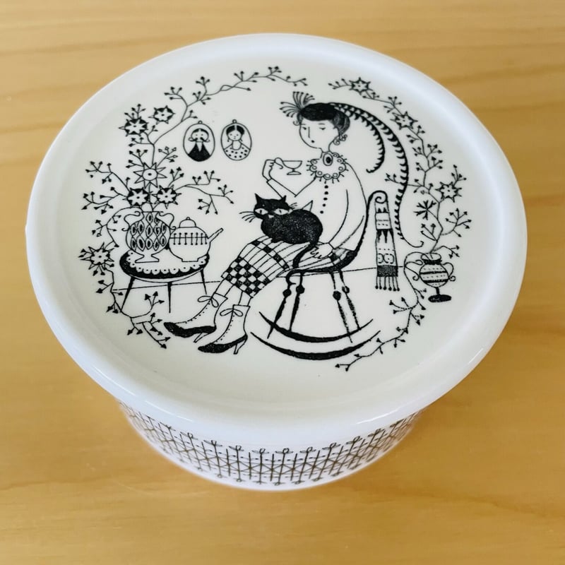 Arabia/アラビア/Emilia/エミリア/キャニスター/蓋つき Arabia/アラビア/Emilia/エミリア/キャニスター/蓋つき
