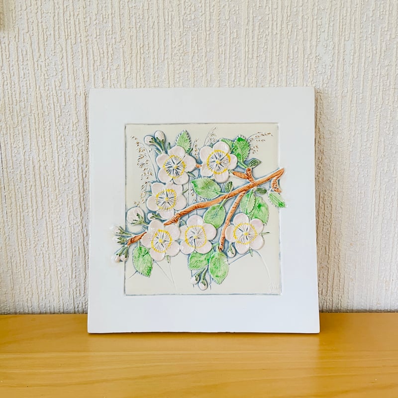 Jie Gantofta/ジィガントフタ/陶板/Körsbär/桜/ホワイト | Wasure Jie Gantofta/ジィガントフタ/陶板/Körsbär/桜/ホワイト | Wasure