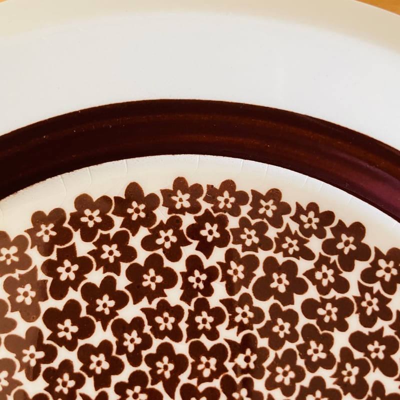 レア★Arabia アラビア／Faenza ファエンツァ ブラウン 24㎝ レア☆Arabia アラビア／Faenza ファエンツァ ブラウン 24