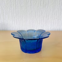 Lasisepat/ラシセパト/お花型キャンドルホルダー/ブルー