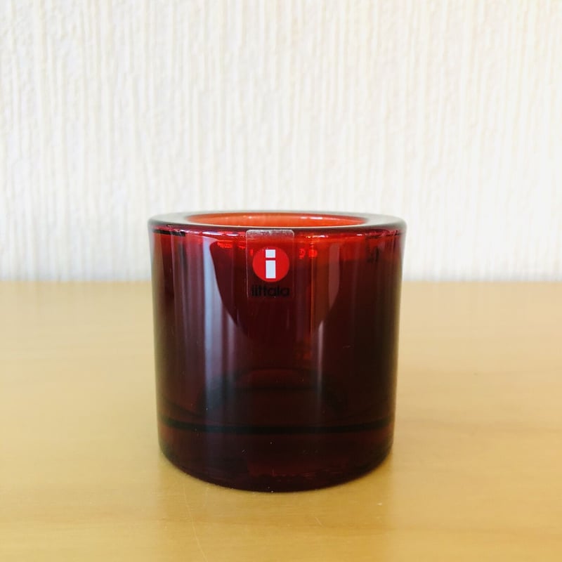 【返品?交換対象商品】 iittala/イッタラ/Kivi/キビ/キャンドルホルダー/クランベリー 食器