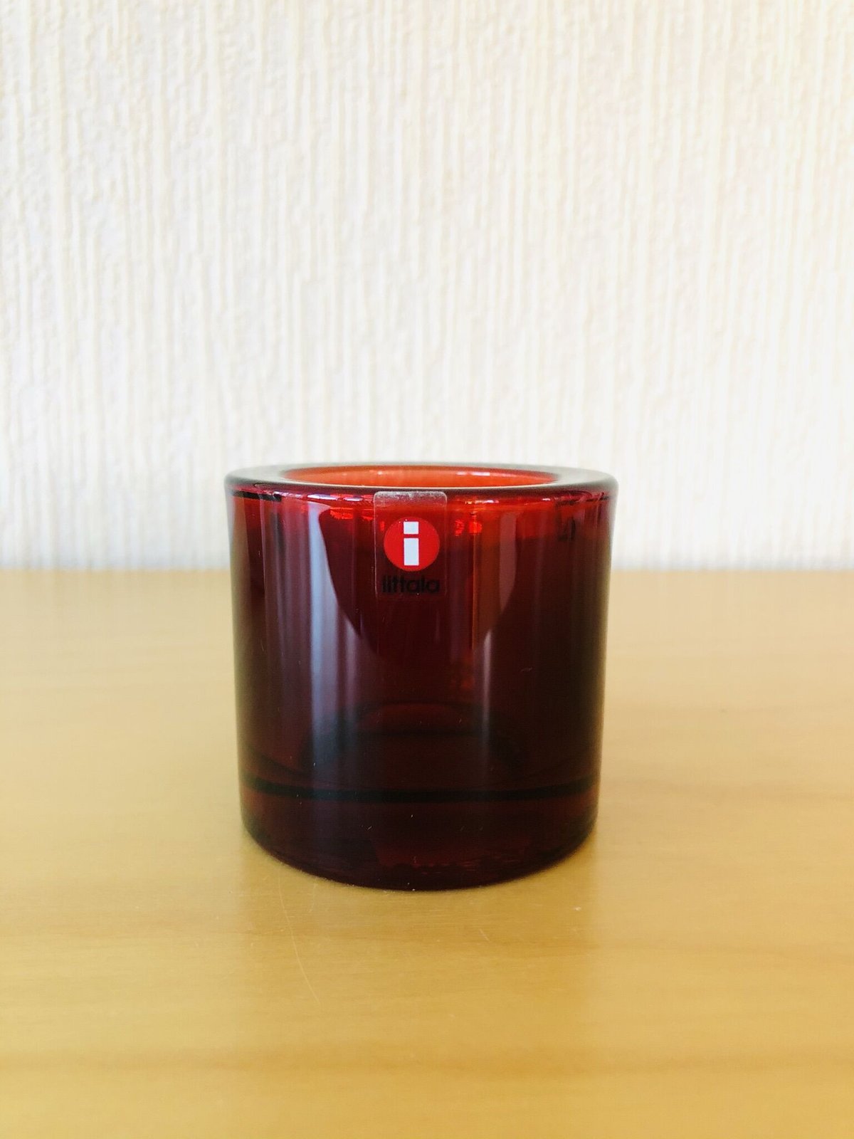 iittala/イッタラ/Kivi/キビ/キャンドルホルダー/クランベリー iittala/イッタラ/Kivi/キビ/キャンドルホルダー/クランベリー
