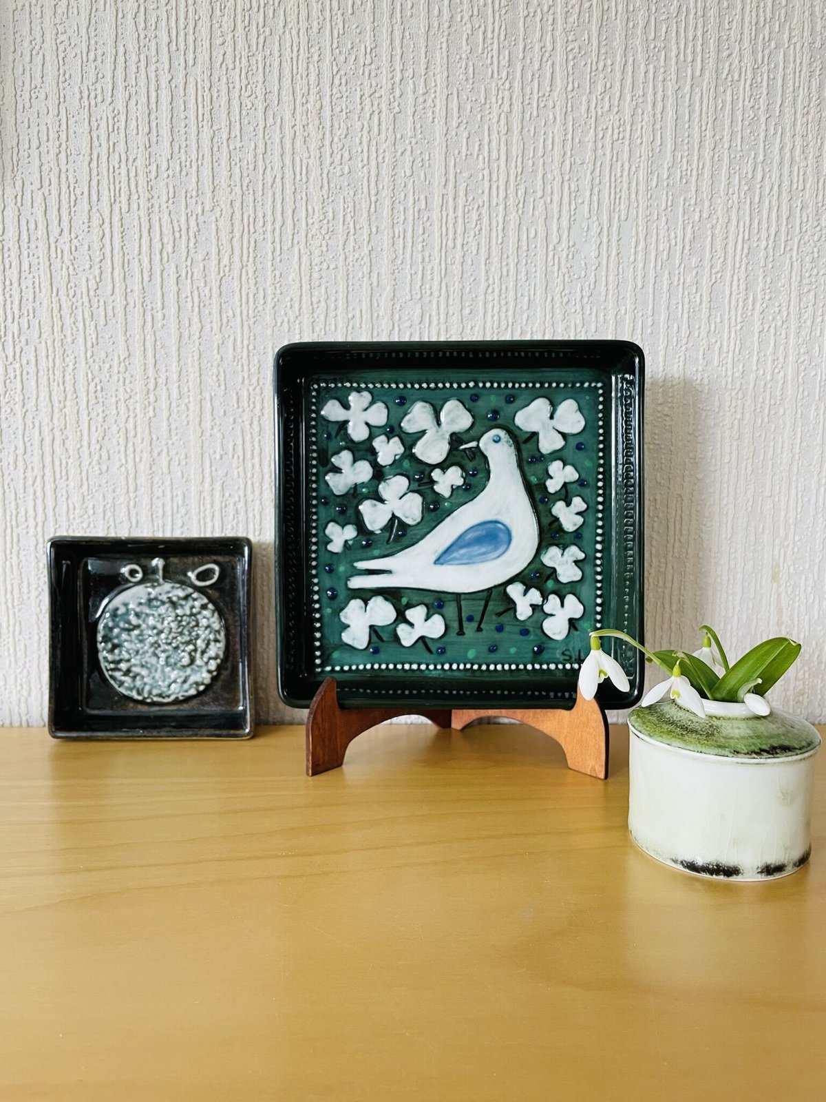 希少　ロールストランド　 シルヴィア・レウショヴィウスプレート￼ 希少ロールストランド社のシルヴィア・レウショヴィウスプレート