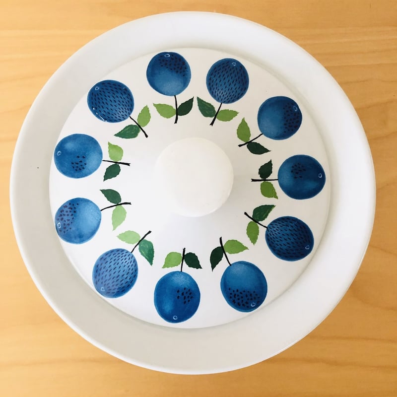 プルーヌス【Prunus】Gustavsberg フタ付き ボウル プルーヌス【Prunus】Gustavsberg フタ付き ボウル