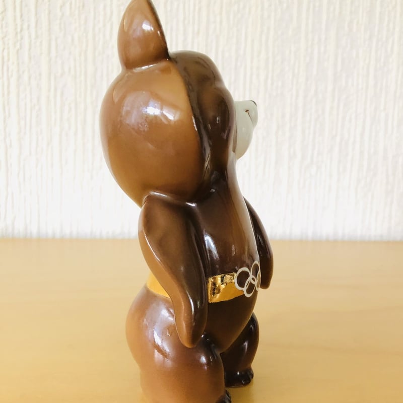 子グマのミーシャのフイギュア/陶器/15cm | Wasurenagusa 子グマのミーシャのフイギュア/陶器/15cm | Wasurenagusa